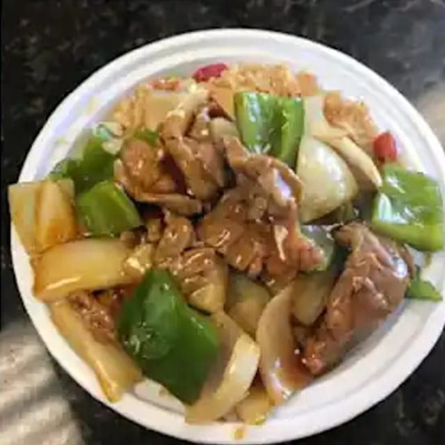 Pepper Steak W. Onion 青椒牛.