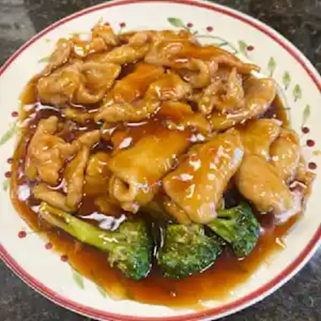 White Meat Bourbon Chicken 白鸡棒棒鸡.