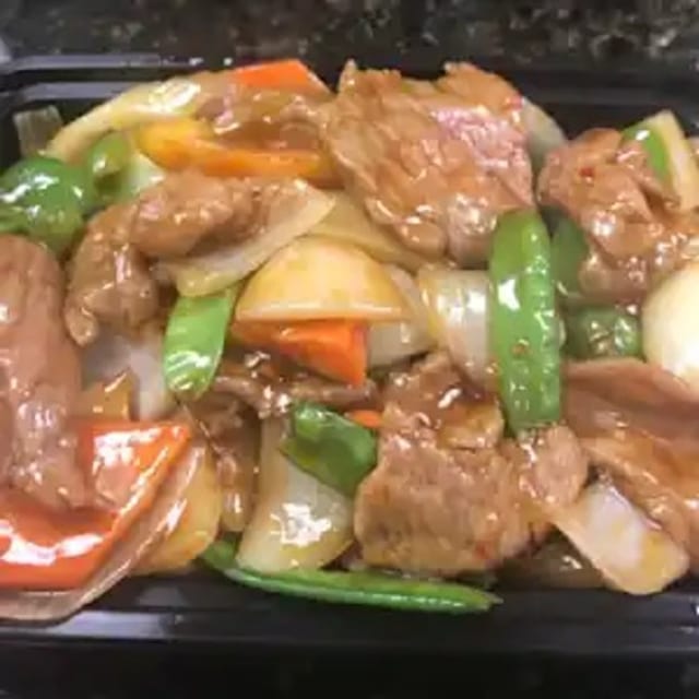 Mongolian Beef 蒙古牛.