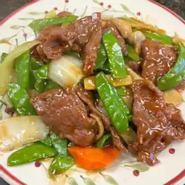Beef with Snow Peas 雪豆牛.