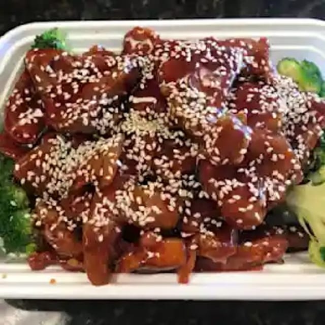 Vegetarian Sesame Chicken 素菜芝麻鸡.