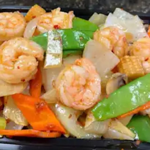 Shrimp with Spicy Sauce 辣虾.