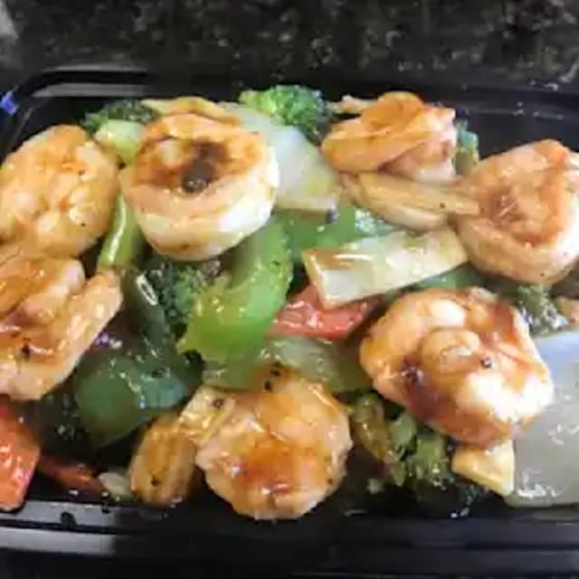 Shrimp with Hunan Style 湖南虾.