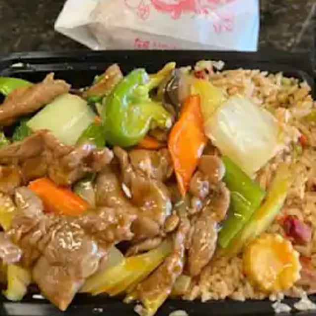 Beef with Mixed Vegetables Combo 杂菜牛.
