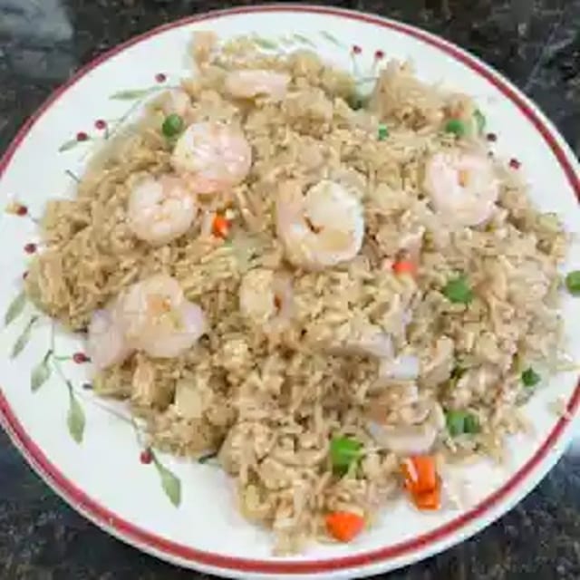Shrimp Fried Rice 虾炒饭.
