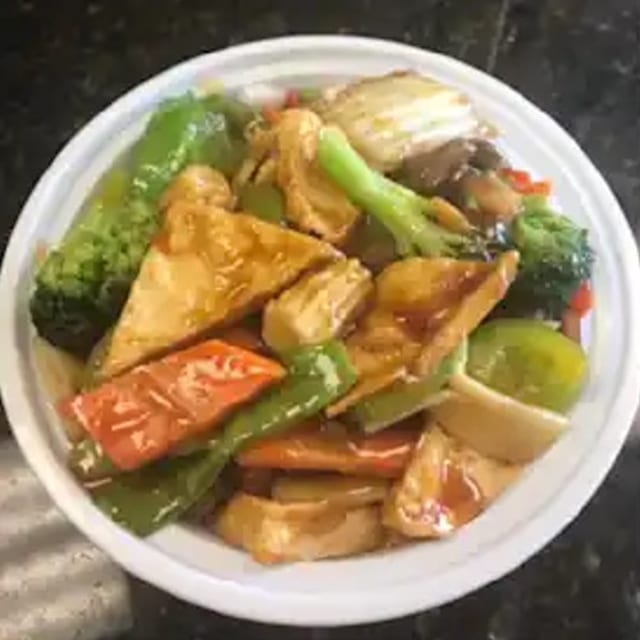Bean Curd with Mixed Vegetable 杂菜豆腐.