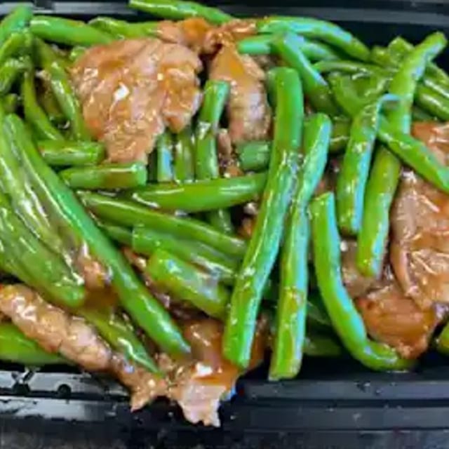 Beef with String Beans 四季豆牛.