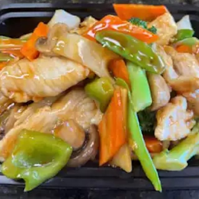 Chicken with Vegetables 杂菜鸡.