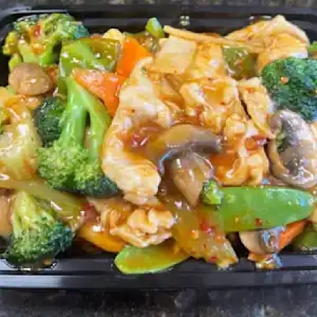 Chicken with Garlic Sauce 鱼香鸡.
