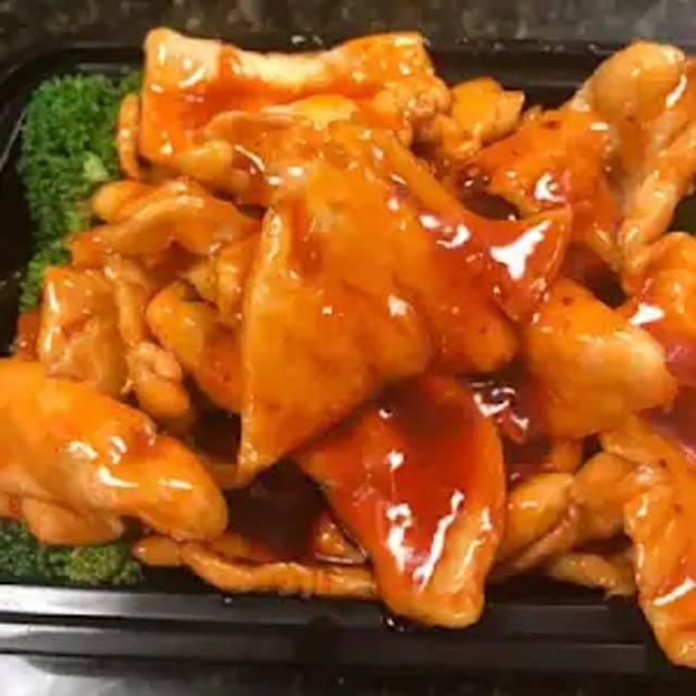 White Meat Orange Chicken 白鸡陈皮鸡.