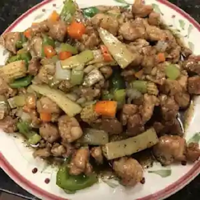 Black Pepper Chicken 黑椒鸡.