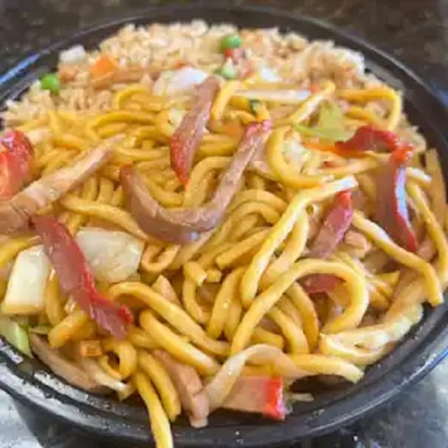 Roast Pork Lo Mein 叉烧捞面.