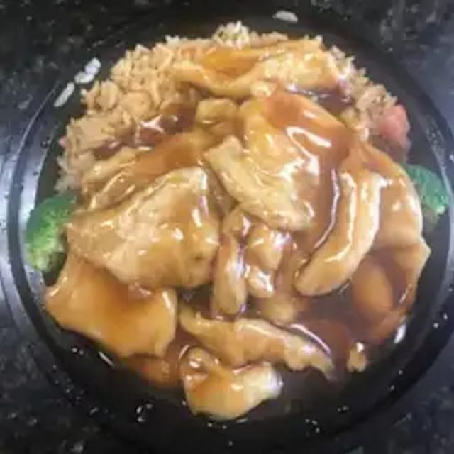 White Meat Bourbon Chicken 白鸡棒棒鸡.