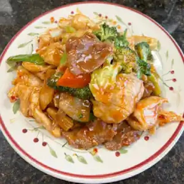 Szechuan Double Delight 四川双鲜.
