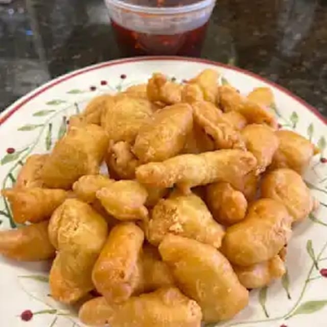 Honey Chicken with Garlic Sauce 鱼香蜜汁鸡.