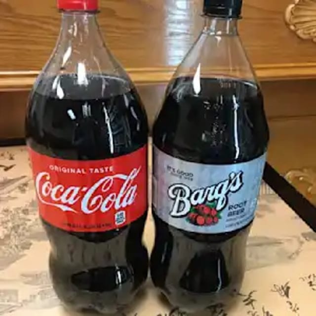 2 Liters Bottled Soda.