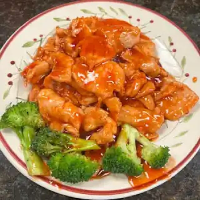 White Meat General Tso's Chicken 白鸡左宗鸡.