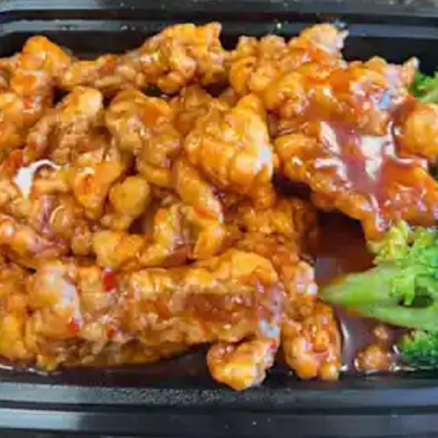 Orange Flavored Beef 陈皮牛.
