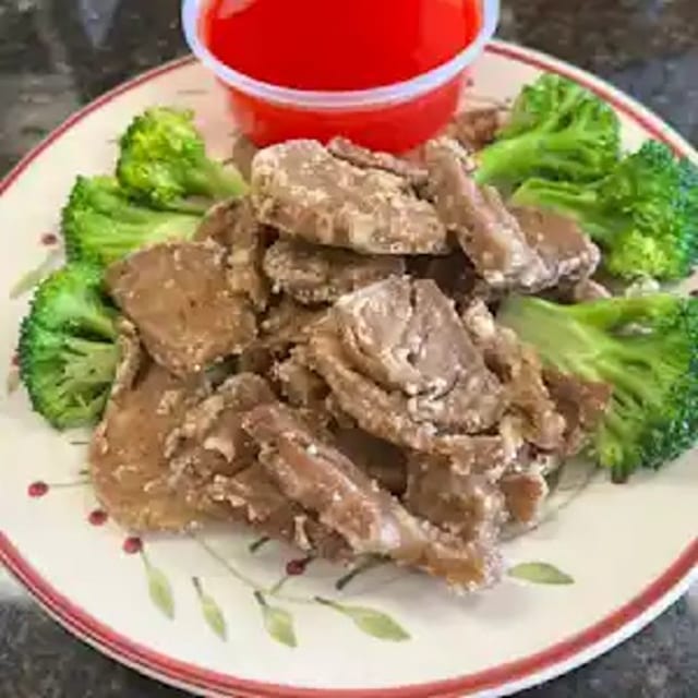 Vegetarian Sweet and Sour Duck 素菜甜酸鸭.