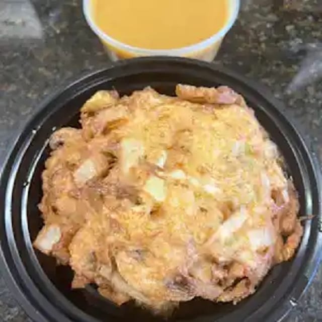 Mushroom Egg Foo Young 磨菇蓉蛋.