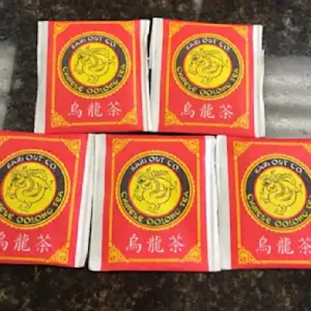 5 Chinese Oolong Tea Bags 乌龙茶包.