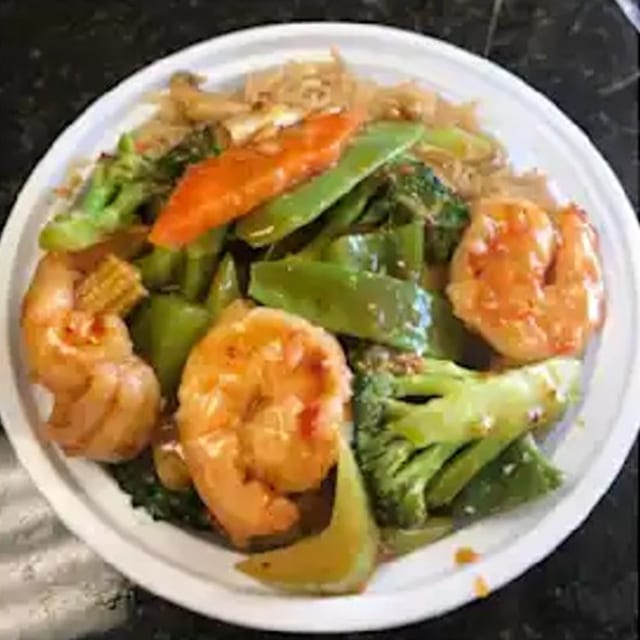 Shrimp with Garlic Sauce 鱼香虾.