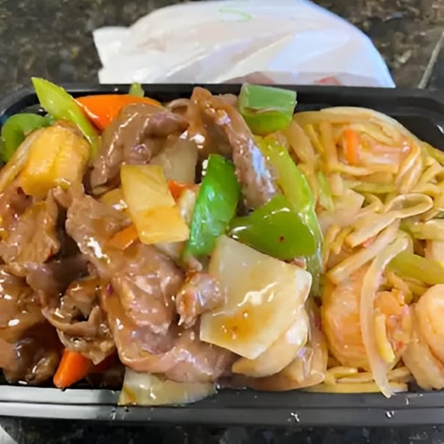 Mongolian Beef Combo 蒙古牛.