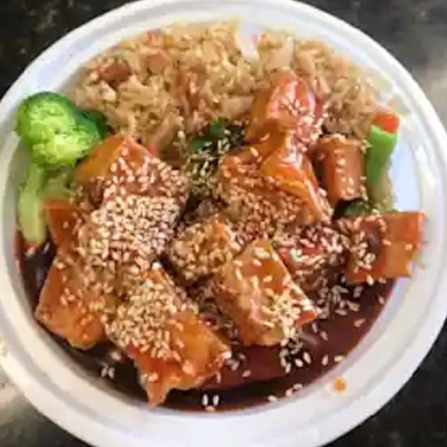 Bean Curd with Sesame Sauce 芝麻豆腐.