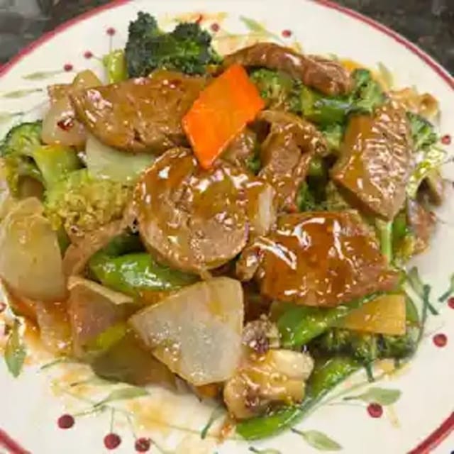 Vegetarian Szechuan Chicken 素菜四川鸡.