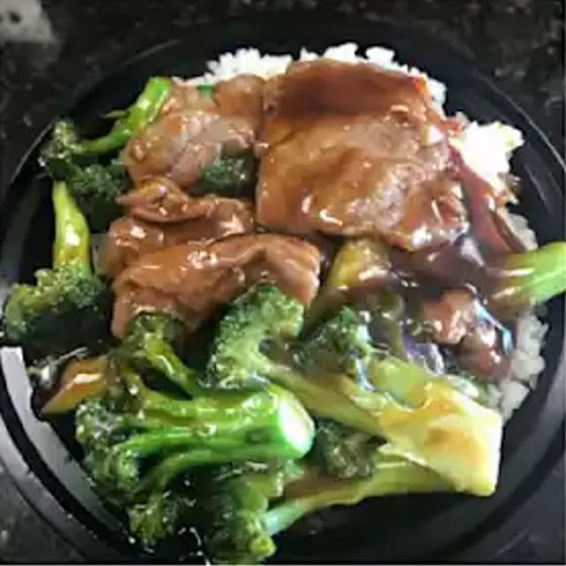 Beef with Broccoli 芥兰牛.