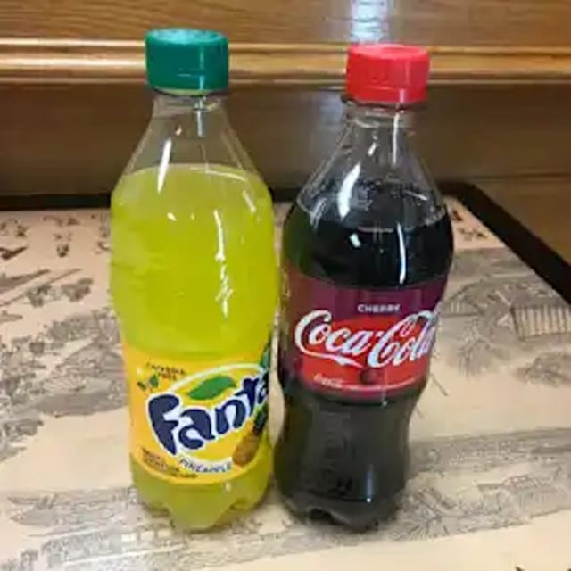 20 Oz. Bottled Soda.