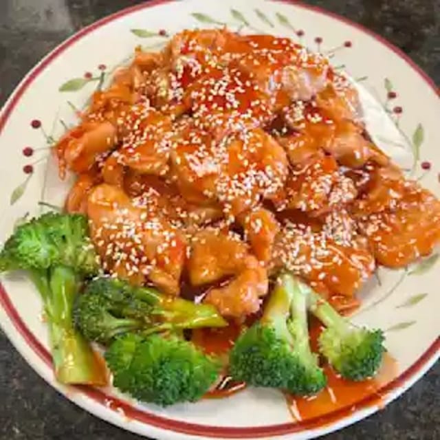White Meat Sesame Chicken 白鸡芝麻鸡.
