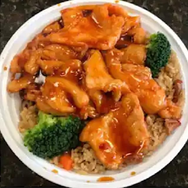 White Meat Orange Chicken 白鸡陈皮鸡.