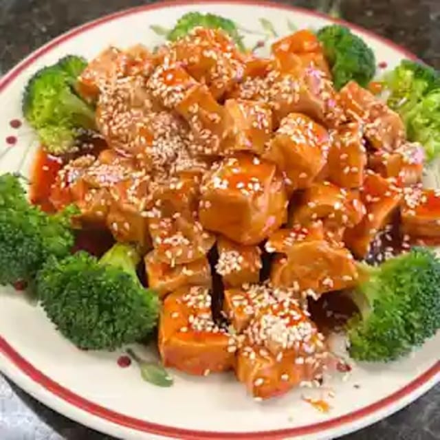 Bean Curd with Sesame Sauce 芝麻豆腐.