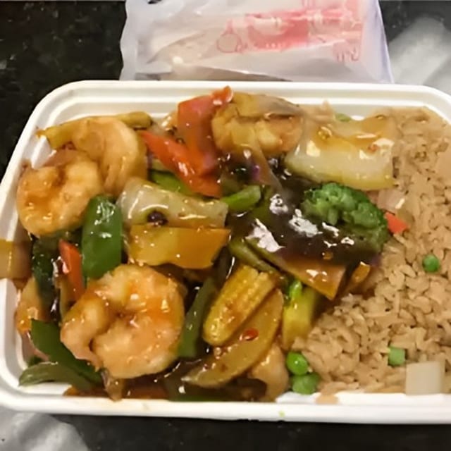 Shrimp with Hunan Style Combo 湖南虾.