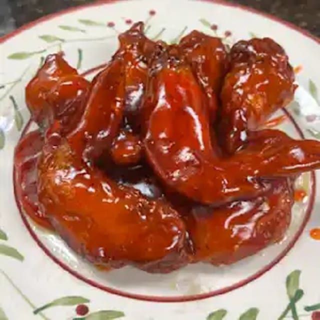Chicken Wings with General Tso's Sauce左宗鸡翅.