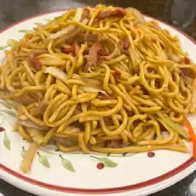 Roast Pork Lo Mein 叉烧捞面.